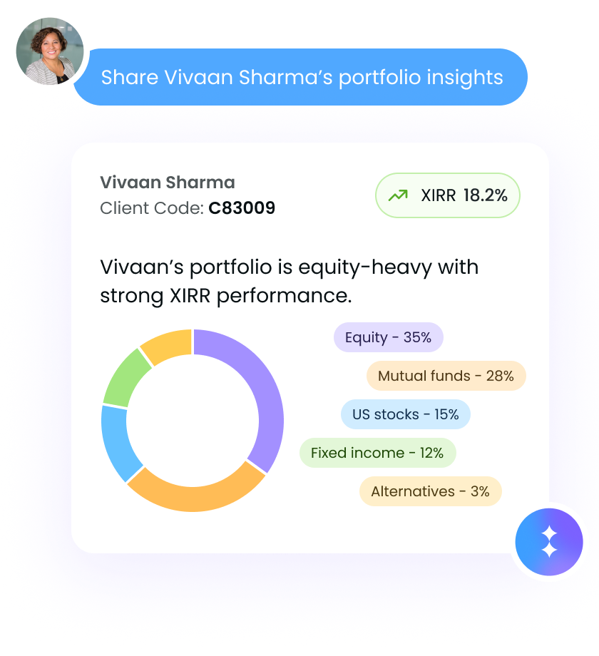 Portfolio insights assistant prompt