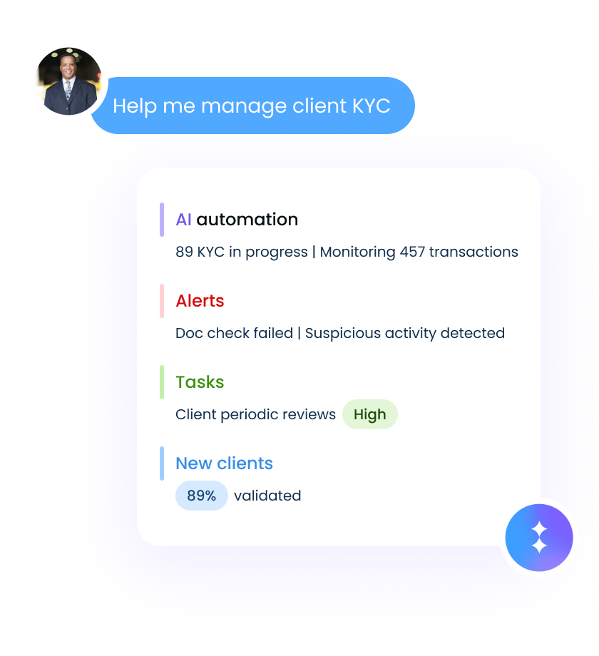 Client KYC assistant prompt